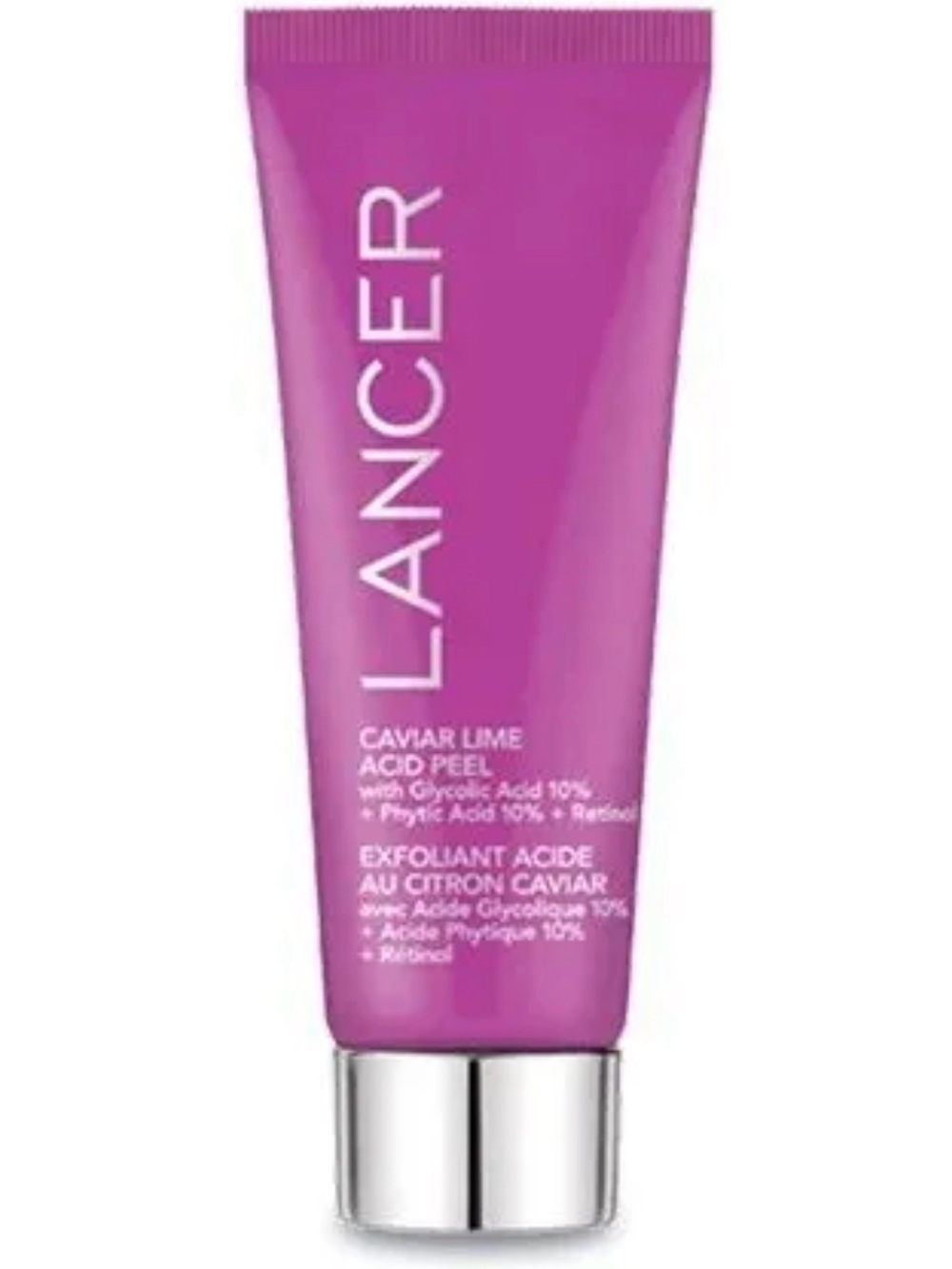 LANCER Caviar Lime Acid Peel — Pink Exfoliating Treatment